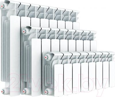 Радиатор биметаллический Rifar Base 200 (7 секций) - реальный вид товара может отличаться от представленного