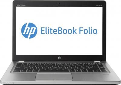 Ноутбук HP EliteBook Folio 9470m (H4P02EA) - фронтальный вид