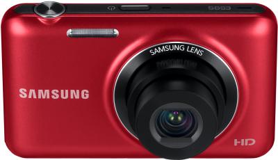 Компактный фотоаппарат Samsung ES95 Red (EC-ES95ZZBPRRU) - общий вид