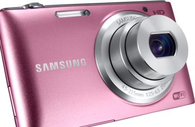 Компактный фотоаппарат Samsung ST150F Pink (EC-ST150FBPPRU) - общий вид