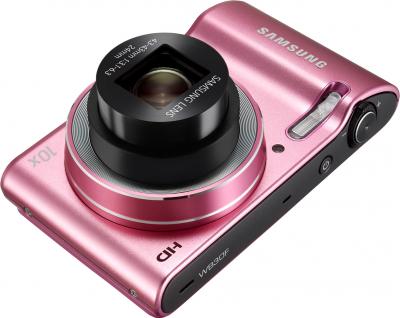 Компактный фотоаппарат Samsung WB30F Pink (EC-WB30FZBPPRU) - общий вид