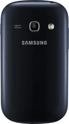 Смартфон Samsung Galaxy Fame / S6810 (синий) - задняя крышка