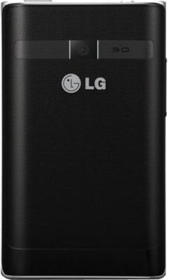 Смартфон LG Optimus L3 II Dual / E435 (черный) - задняя панель