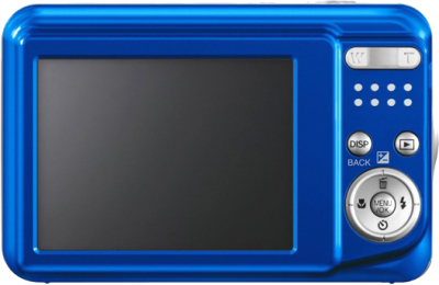 Компактный фотоаппарат Fujifilm FinePix AX650 Blue - вид сзади