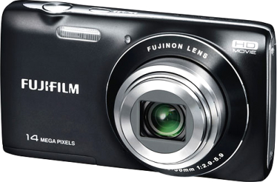 Компактный фотоаппарат Fujifilm FinePix JZ100 Black - общий вид