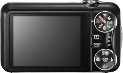 Компактный фотоаппарат Fujifilm FinePix T210 Black - вид сзади