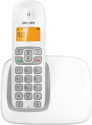Беспроводной телефон Philips CD1901 White - вид спереди