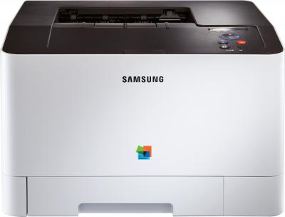 Принтер Samsung CLP-415NW - фронтальный вид