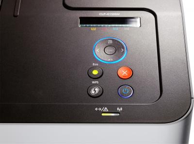 Принтер Samsung CLP-415NW - кнопки управления