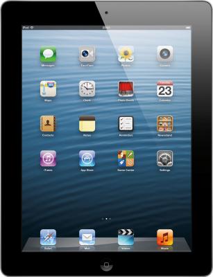 Планшет Apple iPad 16GB Black (MD510ZP/A) - фронтальный вид