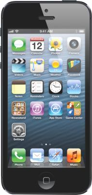 Смартфон Apple iPhone 5 16Gb (черный) - общий вид