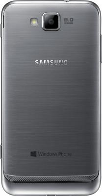 Смартфон Samsung I8750 ATIV S (16 Gb) Silver (GT-I8750 ALASER) - задняя крышка