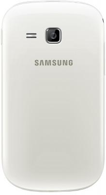 Мобильный телефон Samsung Rex 90 / S5292 (белый) - задняя панель