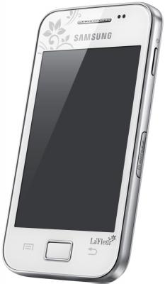 Смартфон Samsung S5830 Galaxy Ace La Fleur White (GT-S5830 UWZSER) - общий вид