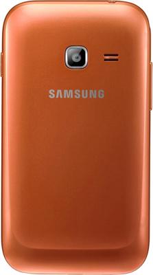Смартфон Samsung Galaxy Ace Duos / S6802 (оранжевый) - задняя крышка