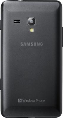 Мобильный телефон Samsung S7530 Omnia M Gray (GT-S7530 EAASER) - задняя крышка