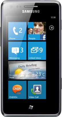 Мобильный телефон Samsung S7530 Omnia M Gray (GT-S7530 EAASER) - общий вид