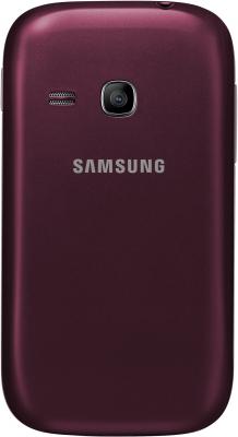 Мобильный телефон Samsung C3312 Champ Deluxe Duos Red (GT-C3312 MRRSER) - задняя крашка