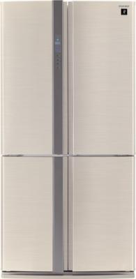 Холодильник с морозильником Sharp SJ-FP97VBE - вид спереди