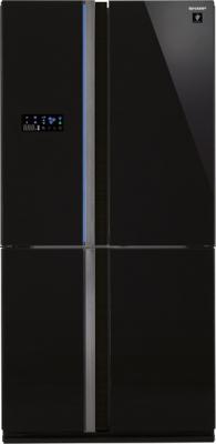 Холодильник с морозильником Sharp SJ-FS97VBK - общий вид