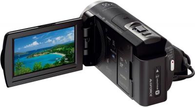 Видеокамера Sony HDR-PJ420E Black - дисплей
