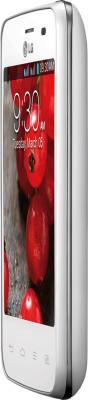 Смартфон LG Optimus L3 II Dual / E435 (белый) - вид сбоку
