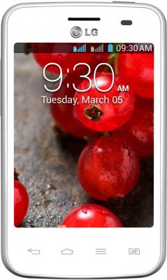 Смартфон LG Optimus L3 II Dual / E435 (белый) - общий вид