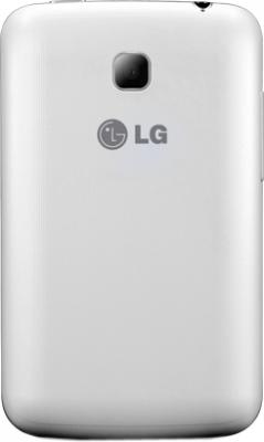 Смартфон LG Optimus L3 II Dual / E435 (белый) - задняя панель