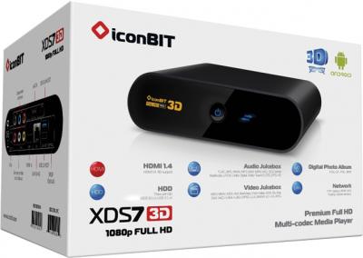 Медиаплеер IconBIT XDS73D - в упаковке