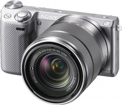 Беззеркальный фотоаппарат Sony NEX-5RYS - общий вид