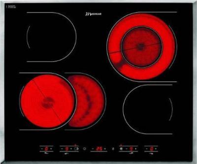 Электрическая варочная панель MasterCook C5D64XZ2X - общий вид