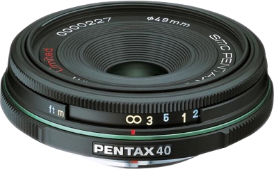 Стандартный объектив Pentax SMC DA 40mm f/2.8 LE (MP21550) - общий вид