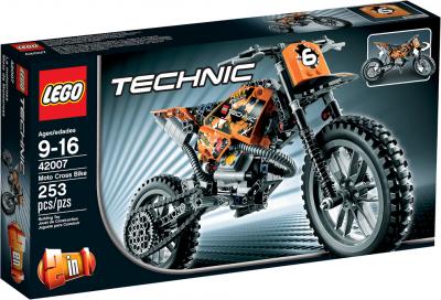 Конструктор Lego Technic Кроссовый мотоцикл (42007) - упаковка