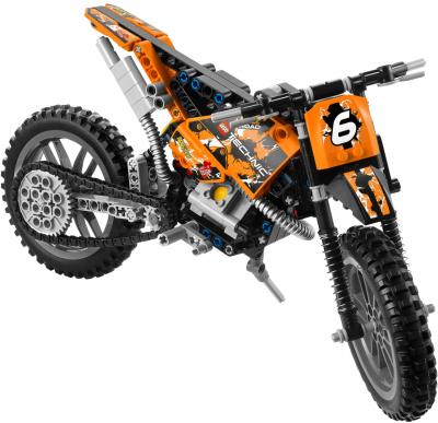 Конструктор Lego Technic Кроссовый мотоцикл (42007) - общий вид