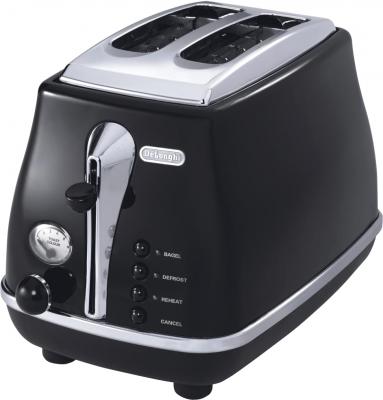 Тостер DeLonghi CTO 2003.BK Icona - общий вид