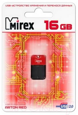 Usb flash накопитель Mirex Arton Red 16GB (13600-FMUART16)