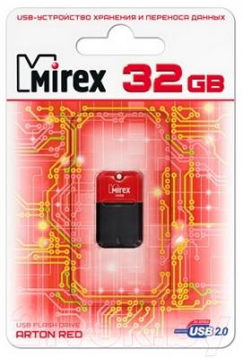 Usb flash накопитель Mirex Arton Red 32GB (13600-FMUART32)