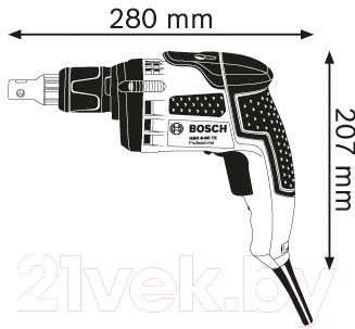 Профессиональный шуруповерт Bosch GSR 6-60 TE Professional (0.601.445.200)