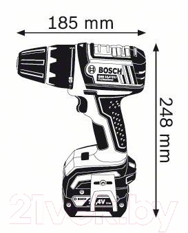 Профессиональная дрель-шуруповерт Bosch GSR 14.4 V-LI Professional (0.601.866.00E)