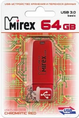 

Usb flash накопитель Mirex, Chromatic Red 64GB (13600-FM3CHR64)