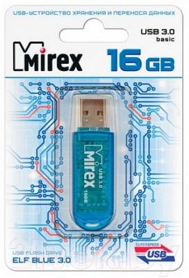 Usb flash накопитель Mirex Elf Blue 16GB (13600-FM3BEF16)