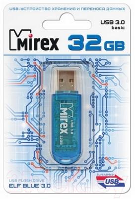 Usb flash накопитель Mirex Elf Blue 32GB (13600-FM3BEF32)