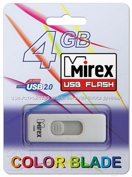Usb flash накопитель Mirex Harbor White 4GB (13600-FMUWHR04)