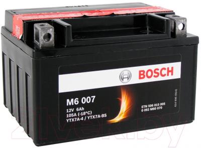 Мотоаккумулятор Bosch M6 YTX7A-4/YTX7A-BS 506015005 / 0092M60070 (6 А/ч)