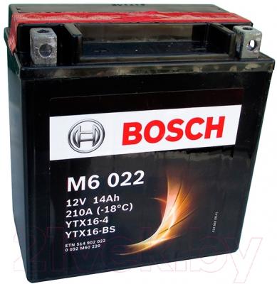 Мотоаккумулятор Bosch M6 YTX16-4/YTX16-BS 514902022 (14 А/ч)
