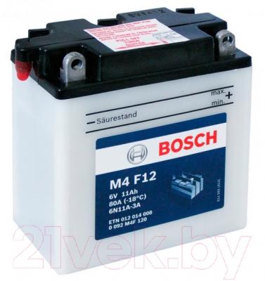 Мотоаккумулятор Bosch 6N11A-3A 12014008 (12 А/ч)