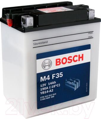 Мотоаккумулятор Bosch M4 YB14-A2 514012014 (14 А/ч)