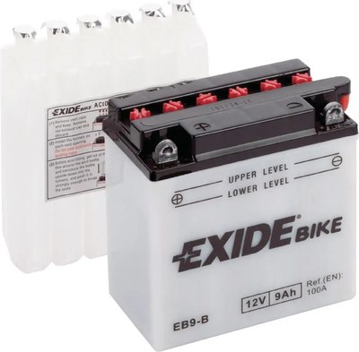 Мотоаккумулятор Exide EB9-B (9 А/ч) - 