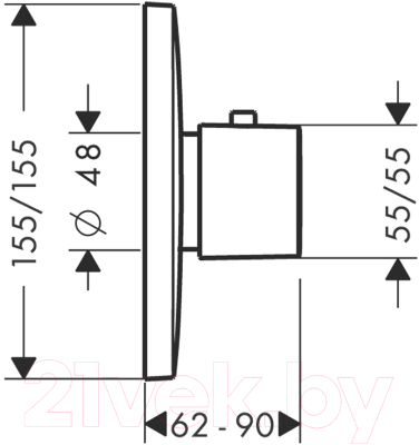 Смеситель Hansgrohe PuraVida 15772000