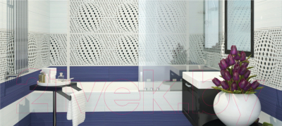 Декоративная плитка Керамин Панно Иллюзия 2с (500x200)